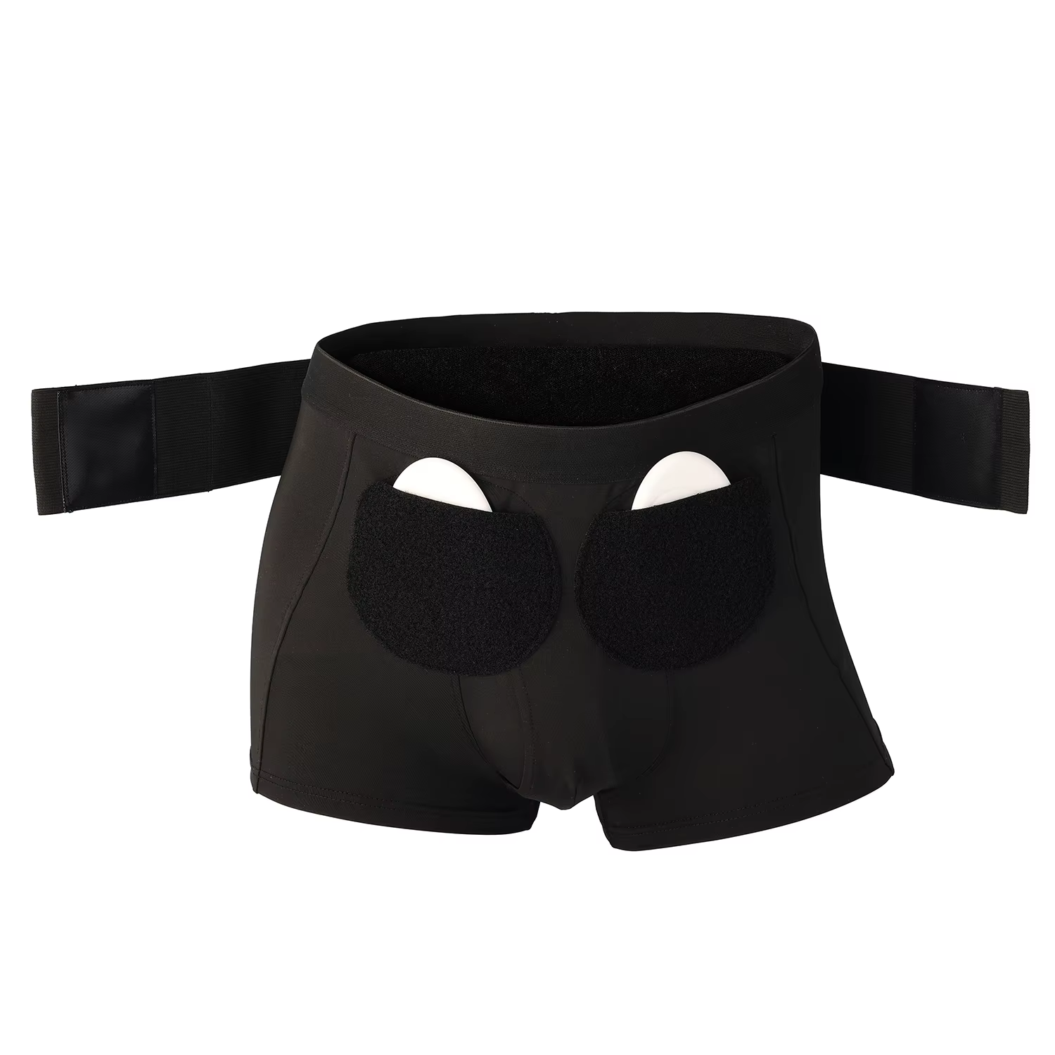 Shorts de soutien inguinal post-opératoire avec sangle latérale ajustable