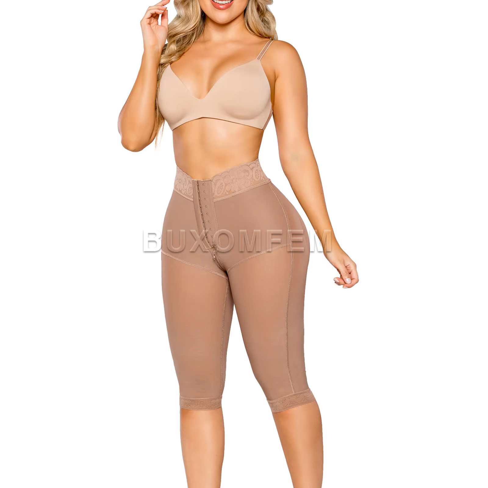 Leggings de compression taille haute pour femmes post-partum Slim Fit bout