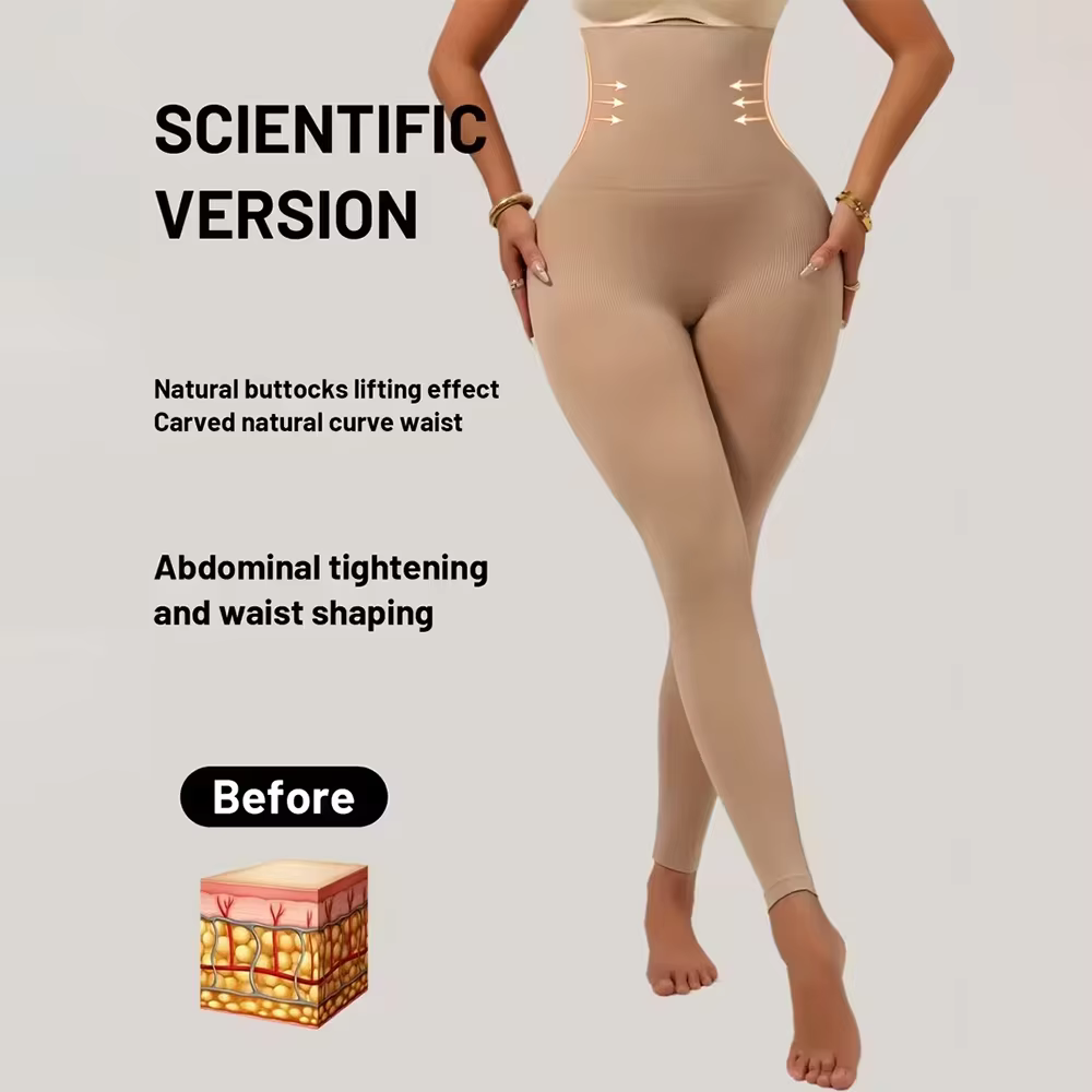 Leggings de sport taille haute à compression