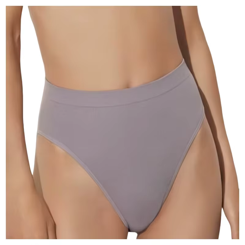 1Pc taille haute culottes femmes slips sans couture coupe