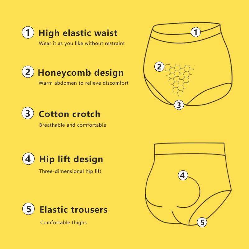 Slip façonnant taille haute pour femmes