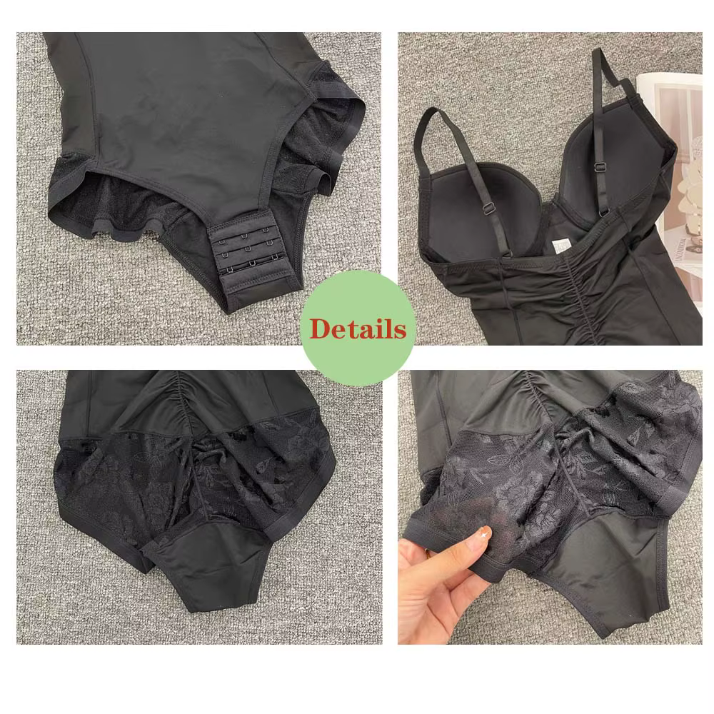Body sculptant pour femme avec soutien-gorge intégré