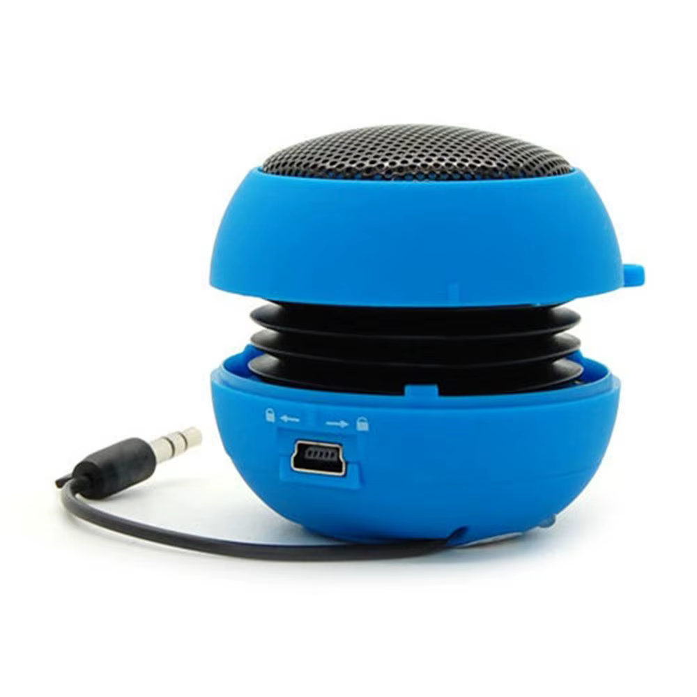 Lecteur de musique haut-parleur de téléphone portable filaire pour téléphone PC 3.5mm Jack Hamburger haut-parleur boîte de son amplificateur