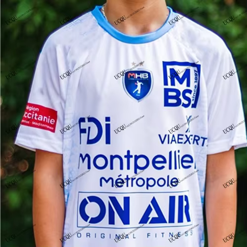 Nouvelle Arrivée 2025-26 Montpellier Handball T-shirt Sport Décontracté Tendance Maillot France Espagne Adulte Famille Enfants Vente Chaude