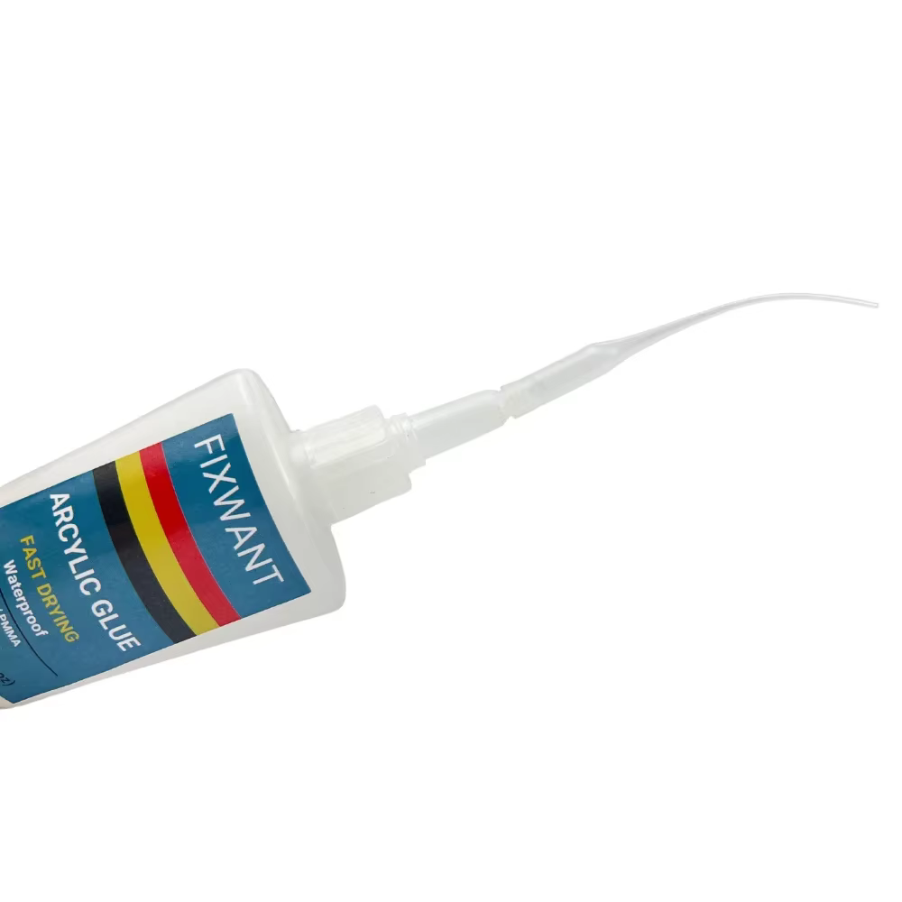 Colle spéciale acrylique transparente pour verre organique, adhésif à séchage super rapide, PMMA, carte PC, plastique ABS