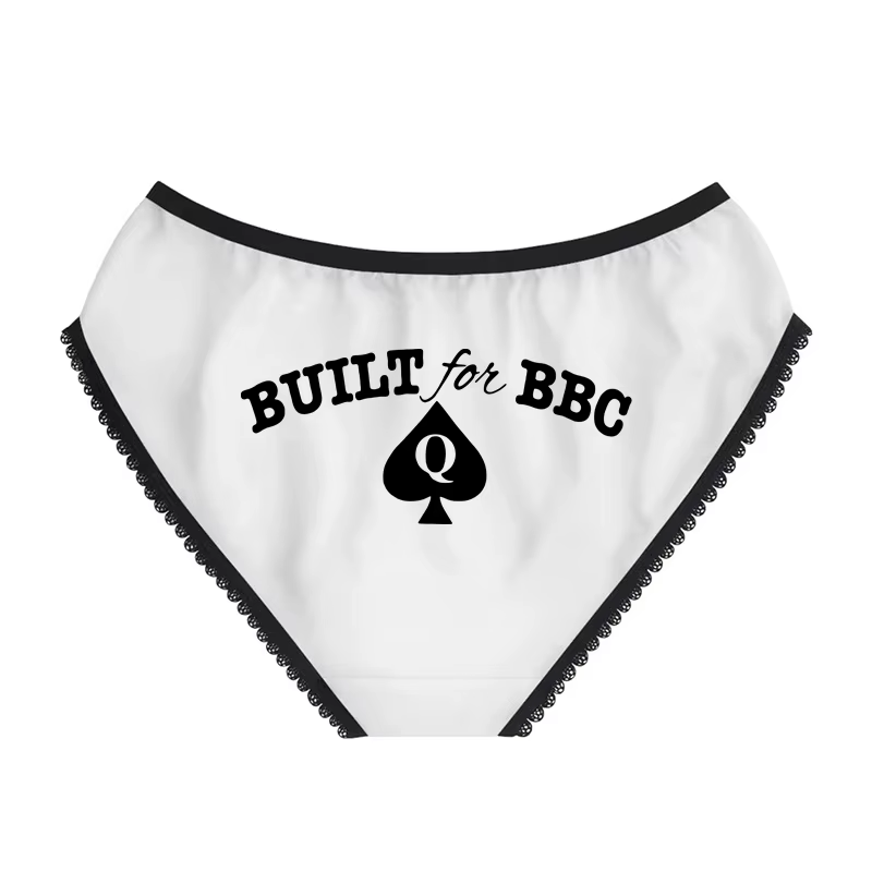 Spade construit pour BBC slips en dentelle pour femmes sous-vêtements mignons Lingerie drôle Rave fête femme cadeau