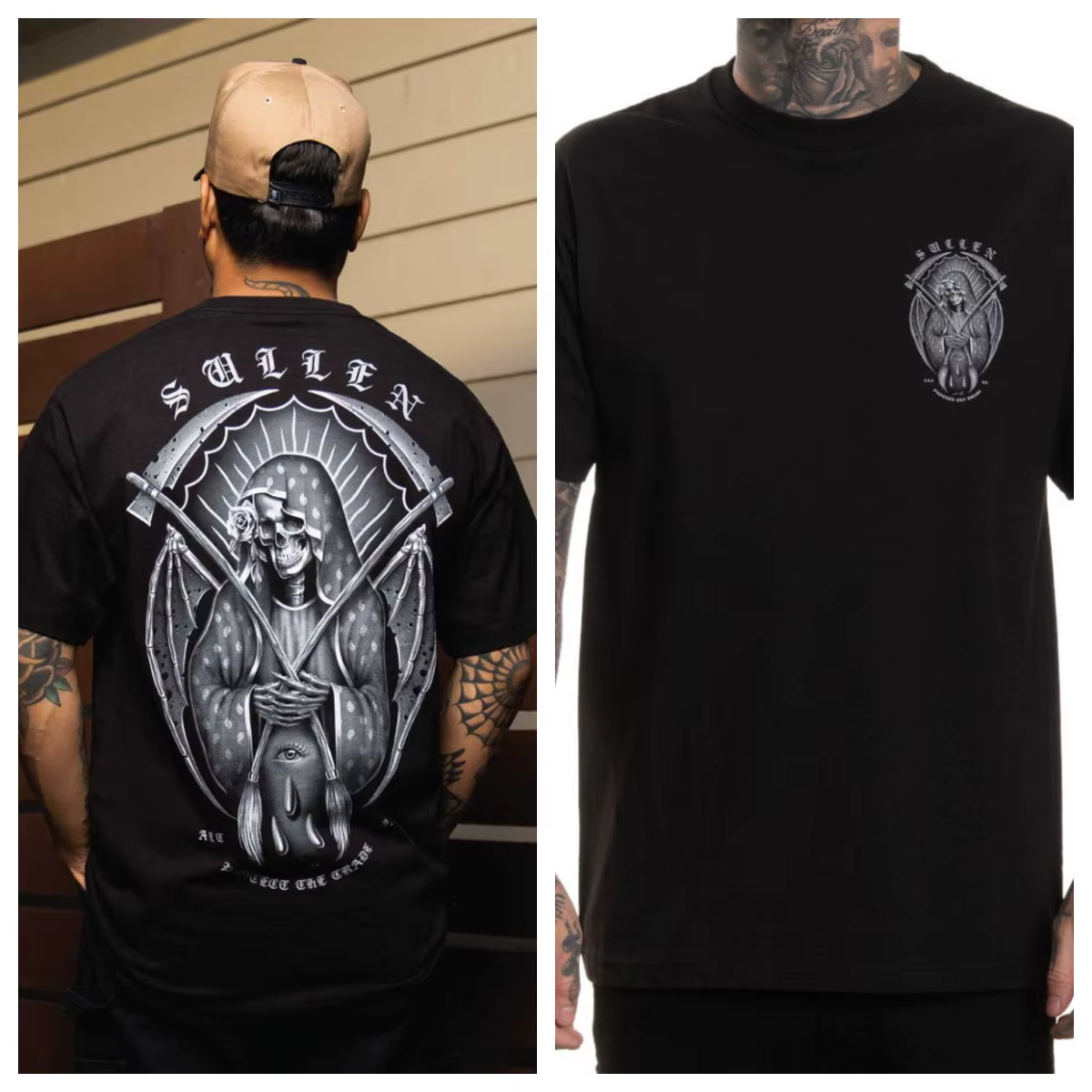 DE LA MUERTE MEX T-shirt décontracté d'été style art tatouage pour hommes et femmes, haut de gamme, nouvelle collection 2026, logo artistique