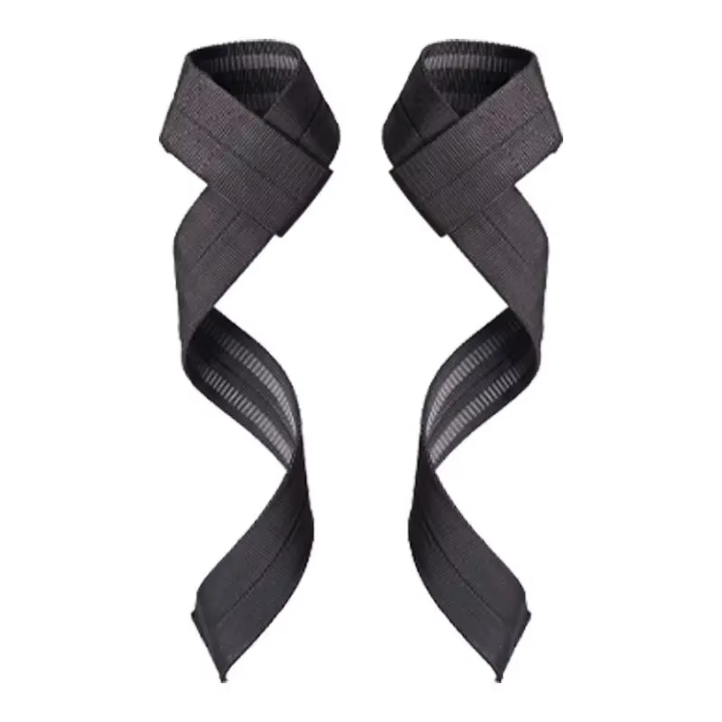 1 paire de sangles antidérapantes d'haltérophilie, sangles de levage mortes pour musculation et dynamophilie