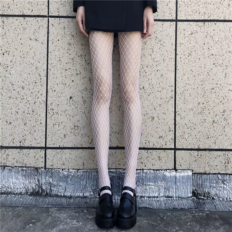 Collants en nylon résille en maille pour femmes