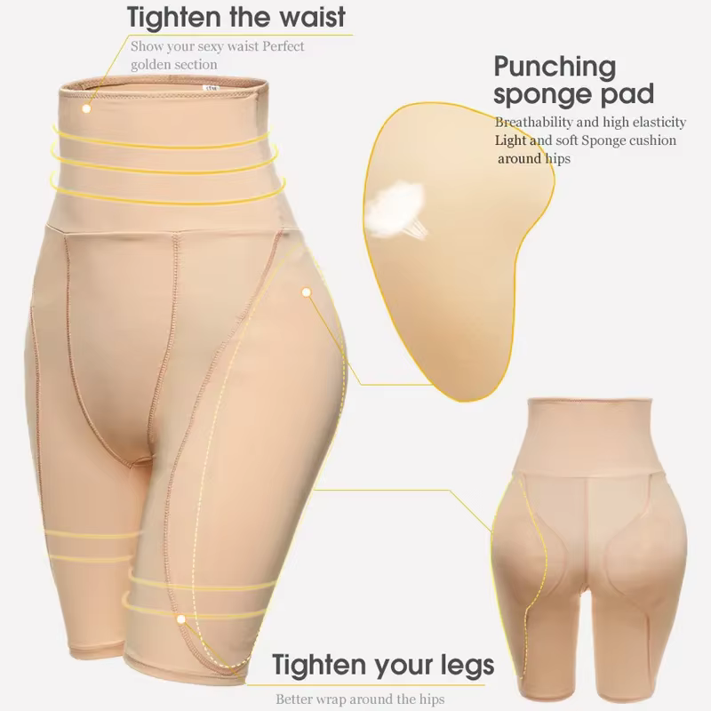 Culotte Push Up avec Coussinets pour Femme