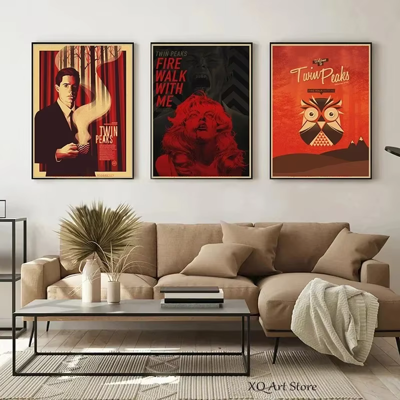 Affiche Vintage de film pour la maison, salon, Bar, images HD décoratives à double pointe, peintures sur toile, décor rétro, cadeau sans cadre