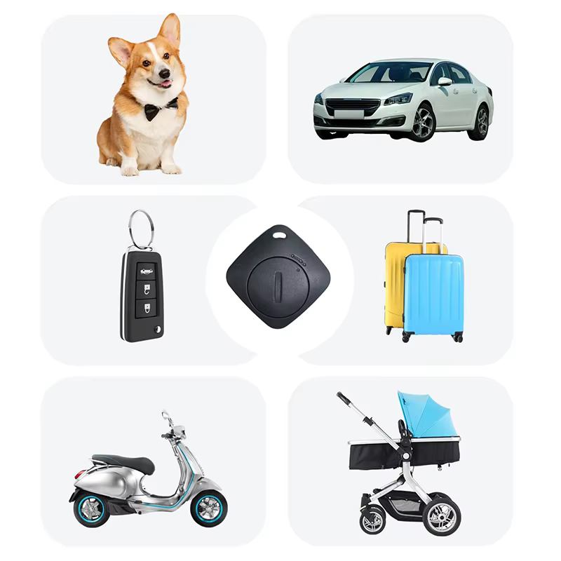 Nouveau traceur GPS Anti-perte, MINI localisateur carré noir pour utilisation antivol Mobile en conjonction avec système iOS, trouver mon application