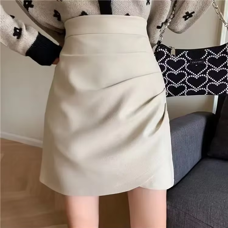 Mini robe trapèze amincissante pour femme