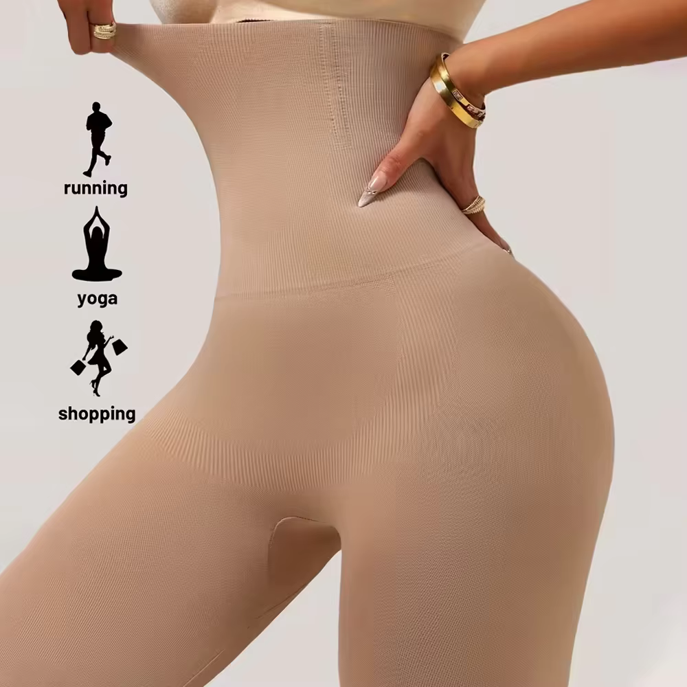 Leggings de sport taille haute à compression