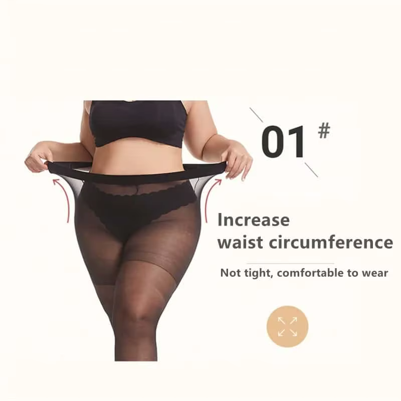 Collants 15D pour femmes de 100 kg