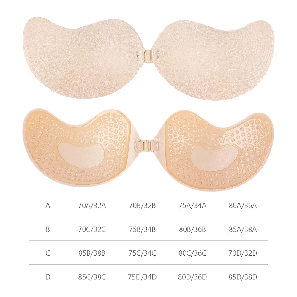 Soutien-gorge adhésif Invisible sans bretelles