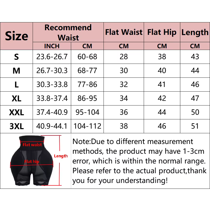 YBFDO faux cul rembourré rehausseur de hanche corps Shaper ventre contrôle culotte minceur pantalon taille formateur