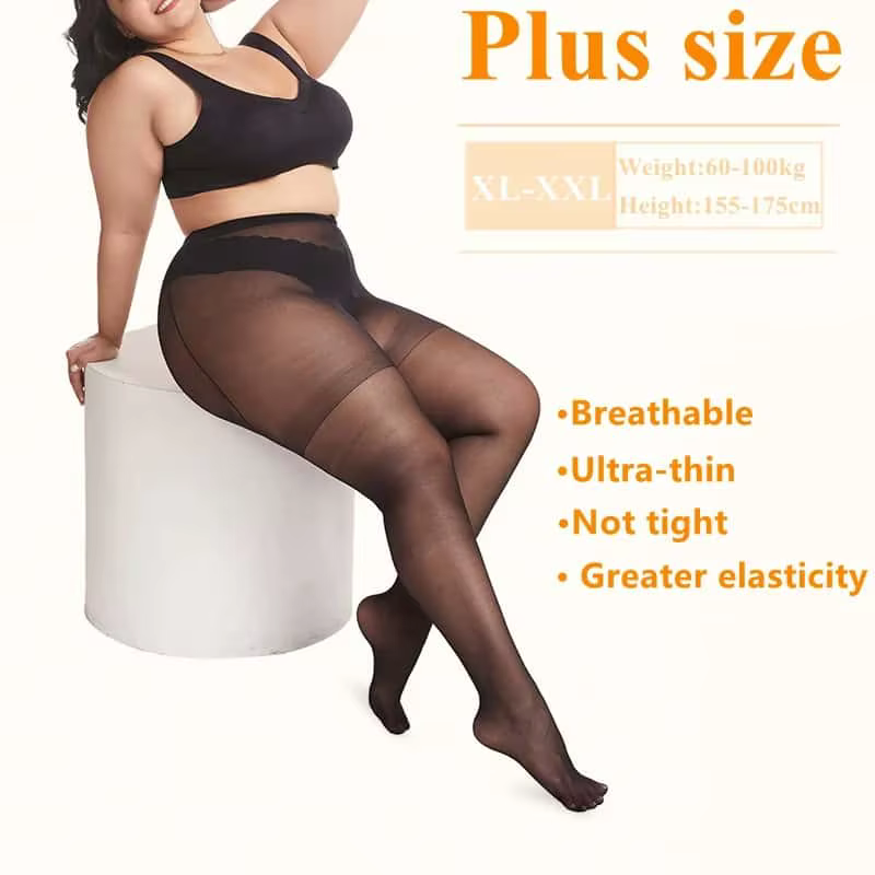 Collants 15D pour femmes de 100 kg