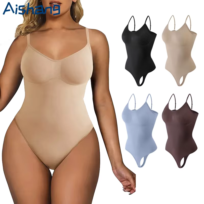 Shapewear Body string Fajas Colombianas corps Shaper femmes sans couture ventre contrôle minceur gaine