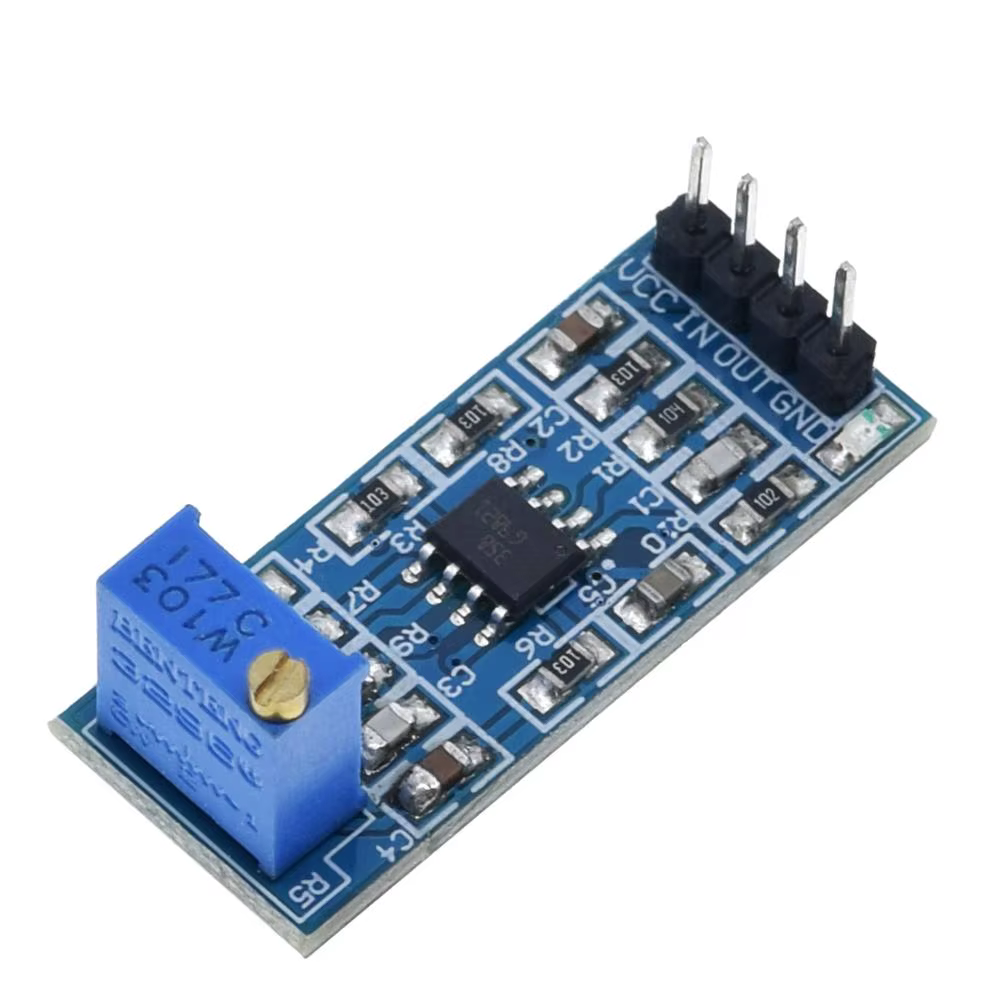 GREATZT 1/5 pièces LM358 100 fois Gain amplificateur de Signal amplificateur opérationnel Module 5 V-12 V offre spéciale