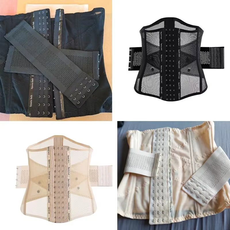 Invisible Double ceinture Corset été façonnage sous-vêtements minceur gaine femme ventre plat taille formateur corps Shaper Shapewear femmes