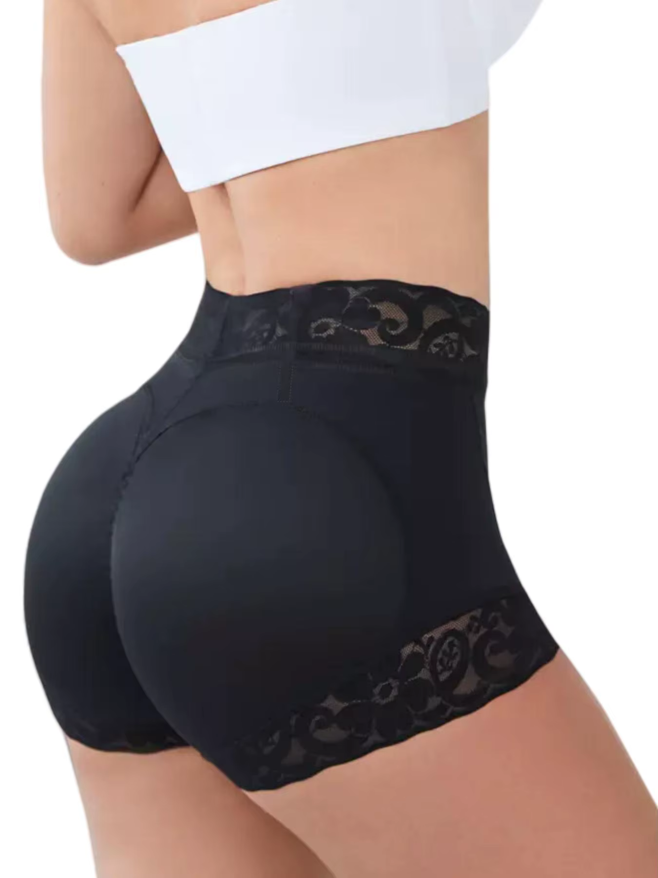 Shorts gainants taille haute colombiens pour femme