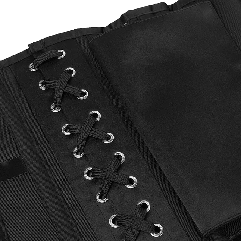 Corset court en forme de sablier pour femmes