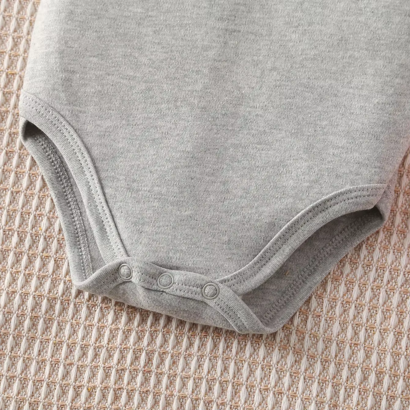 Je sais que je suis très mignon imprimé exquis tissus en pur coton combinaison confortable pour bébé combinaison pour nouveau-né de 0 à 12 mois