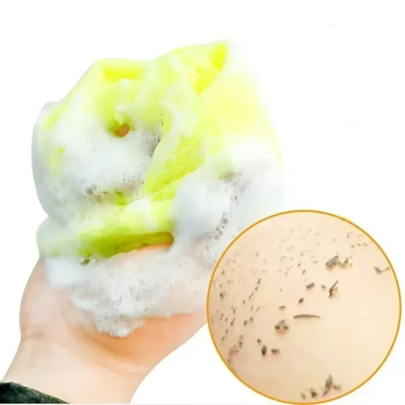 Lingette exfoliante pour la beauté de la peau, Gant de toilette japonais, Serviette de bain en nylon, Serviette polissante pour la peau, Éponge exfoliante pour le dos