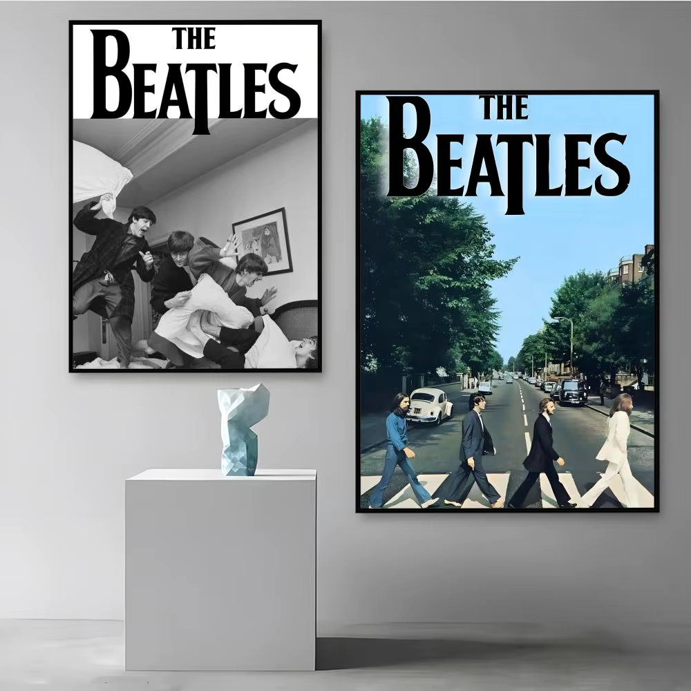 Affiche de groupe de Rock The B-Beatles-S