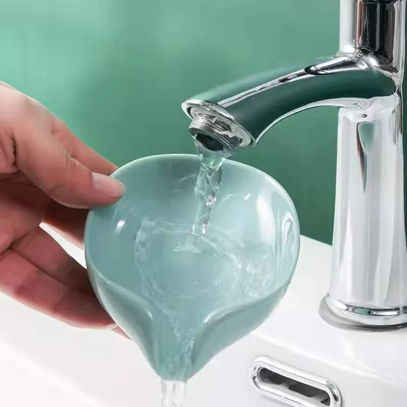 Porte-savon en forme de feuille, 1 pièce, boîte à savon, plateau à ventouse, support de séchage pour douche, conteneur d'éponge, accessoires de cuisine et de salle de bains