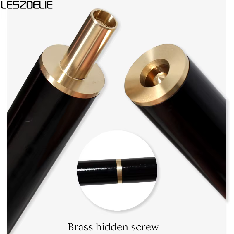 Canne de marche en bois de hêtre noir avec poignée à 8 billes, bâton détachable en 2 parties, élégant, pour hommes et femmes, usage quotidien, cosplay