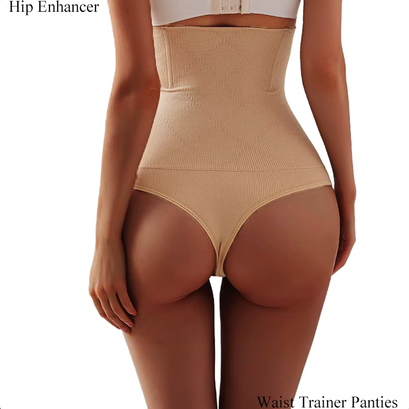 Bout à bout hanche améliorer culotte corps Shaper string sous-vêtements pour femmes taille formateur culotte ventre contrôle Sexy Shapewear