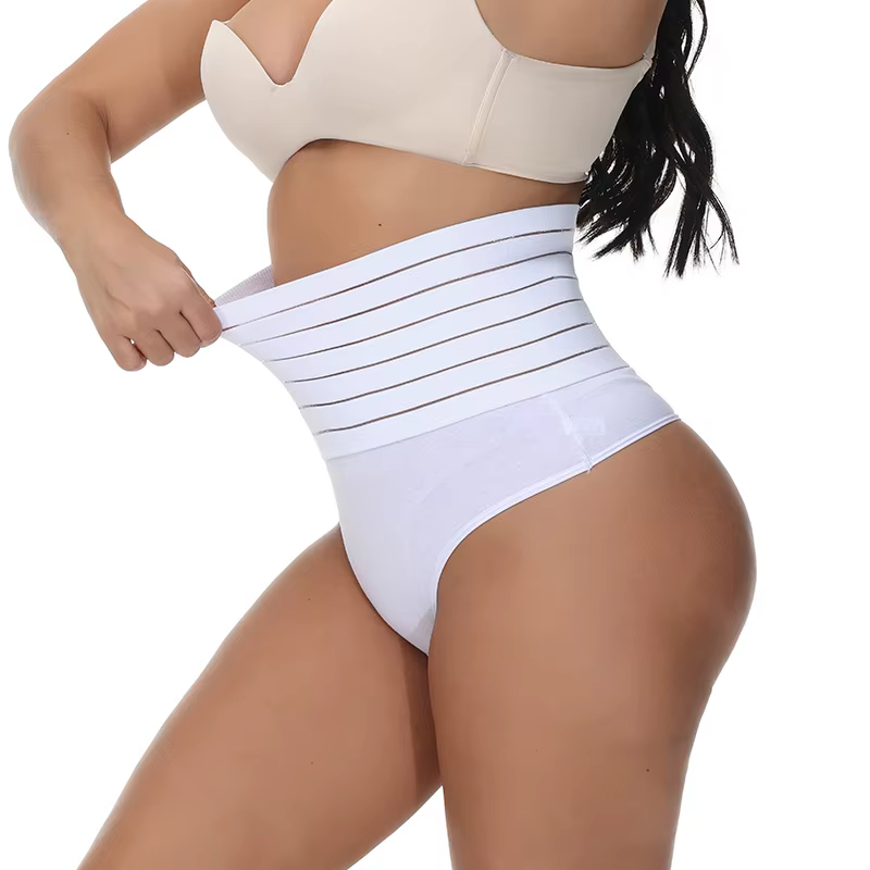Culotte gainante taille haute respirante pour femme