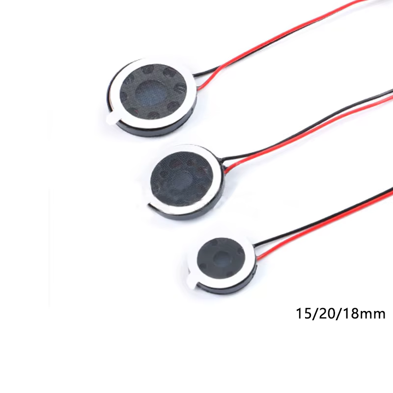 Haut-parleur rond 8 Ohm 1W, 8ohm, 15MM/18MM/20MM, petit haut-parleur Audio pour téléphone portable