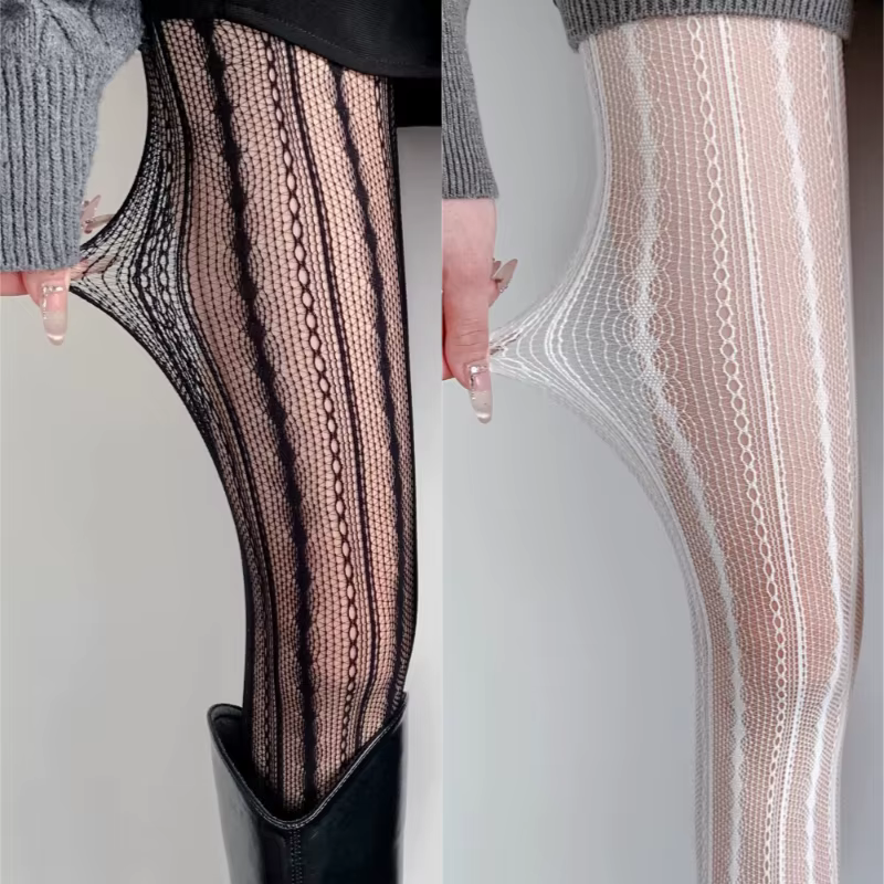 Nouvelles collants résille longs pour femme