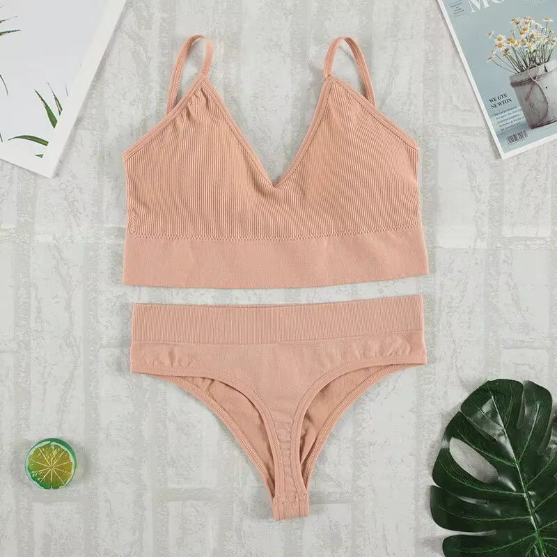 Ensemble de Soutien-Gorge et Culotte pour Femme