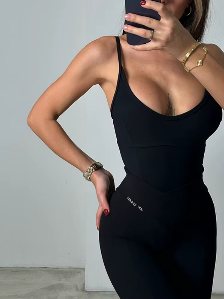 Couleur unie Sexy Body Lingerie coupe basse haut Corset femmes une pièce Bustier sans manches Lenceria Femenina corps mince Feminino