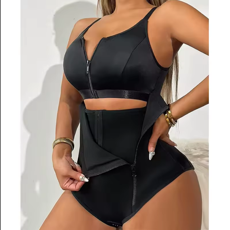 Robe corps Shapers Body Shapewear sous-vêtements Sexy avec soutien-gorge bout