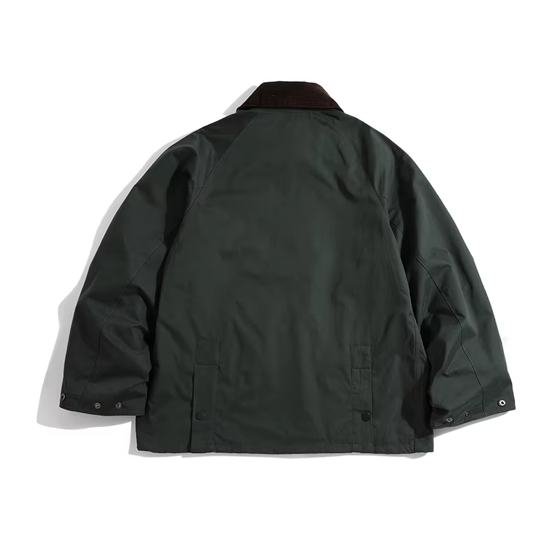 Hommes chasse classique olive décontracté imperméable vêtements de pluie perle hiver ashby bedale un-cire manteau parka femmes beaufort veste