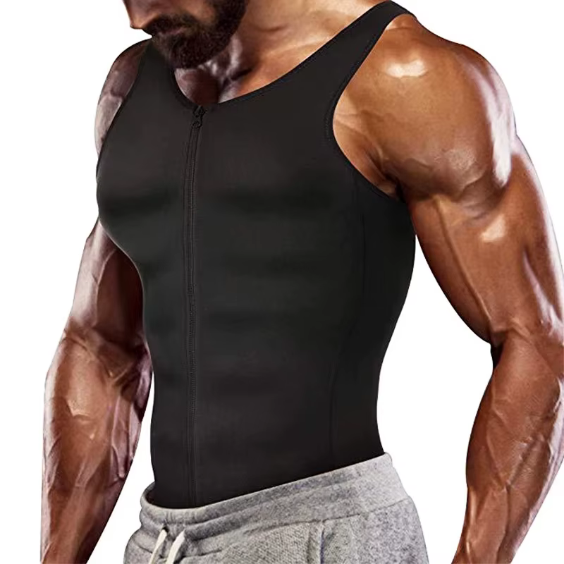 Gilet de compression amincissant pour homme