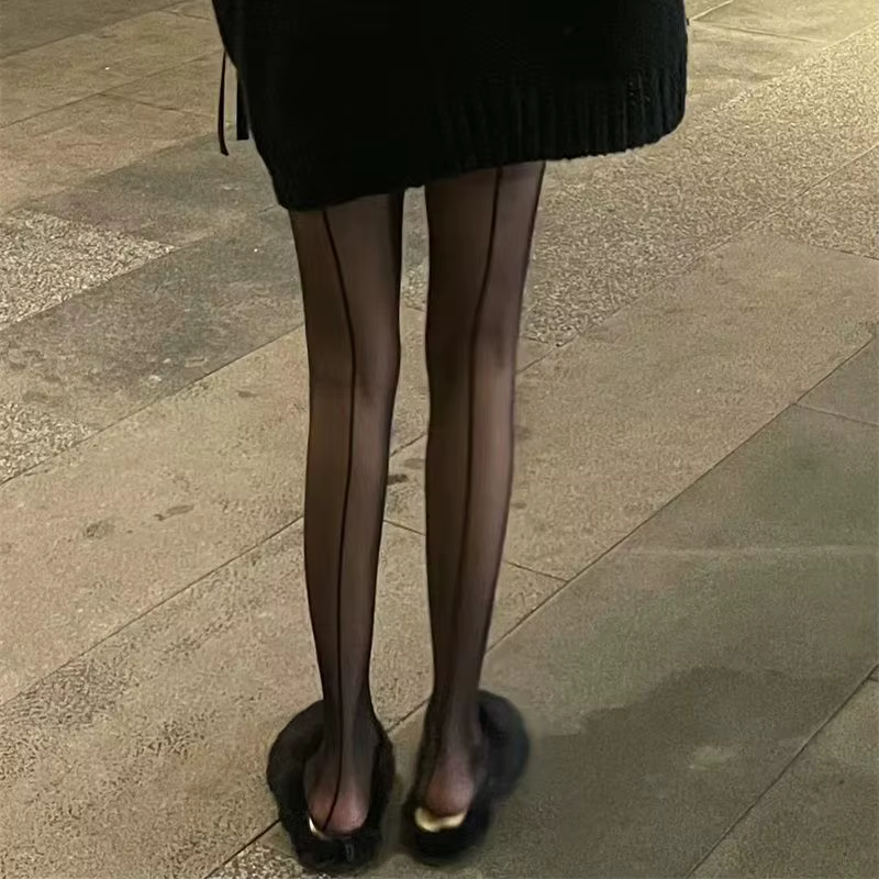Collants d'été Sexy en Nylon sans couture pour femmes