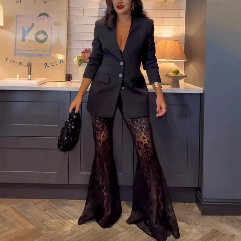 Costume à manches longues pour femmes