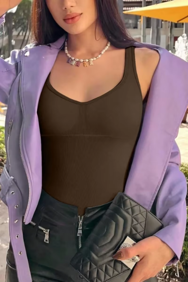 Vêtements de sport pour femmes, bretelles à col bas, body de fitness de yoga haut, vêtements ajustés, sous-vêtements pour femmes, sexy pour femmes
