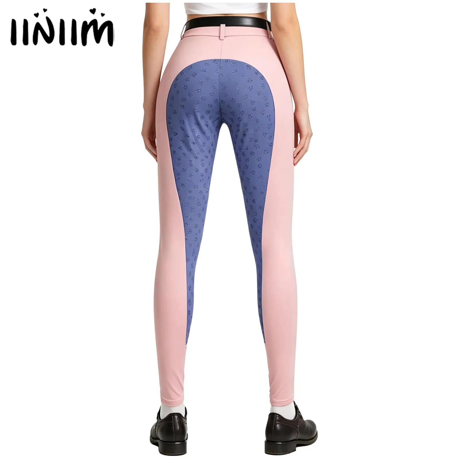 Pantalon d'équitation pour femme avec grip intégral en silicone