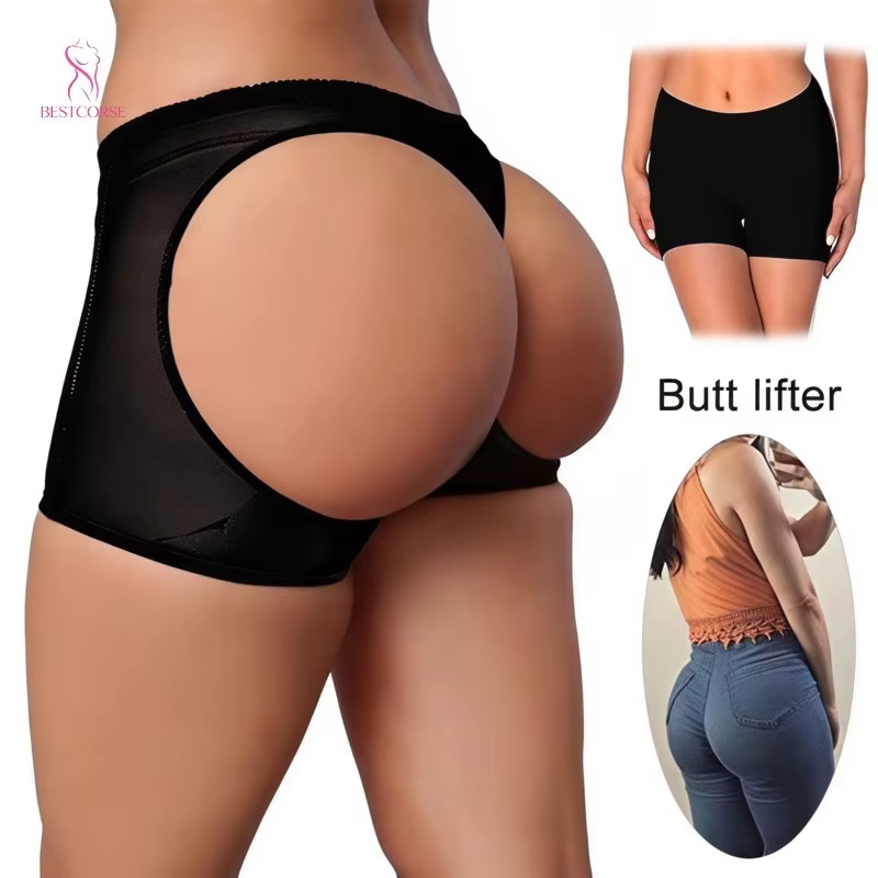 Culotte rehausseur de fesses pour femmes, sous-vêtement push up, sexy