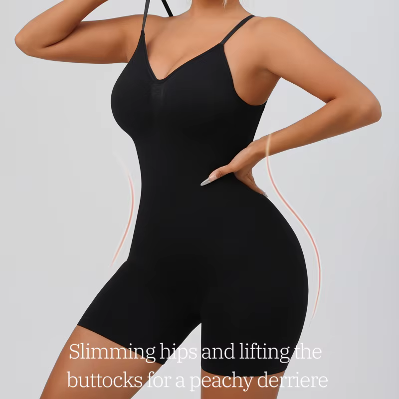 Body dos bas sans couture pour femmes