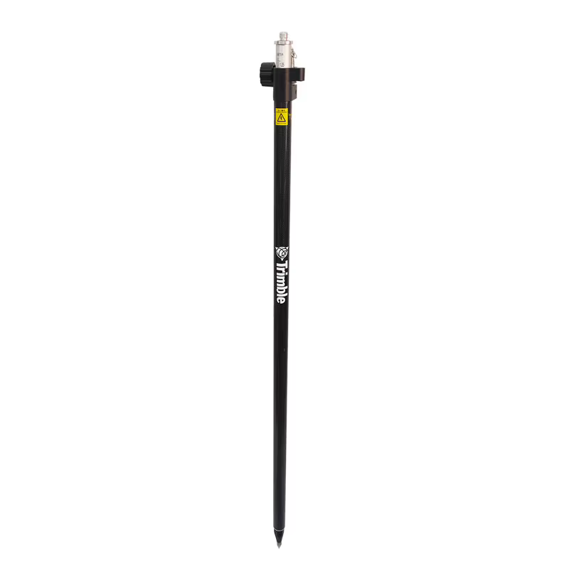 Poteau d'arpentage de tige de fibre de carbone de 2.2M pour Trimble GPS RTK avec bipode