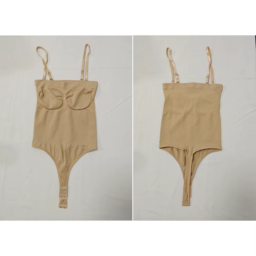 Body gainant femme string corset sans bretelles