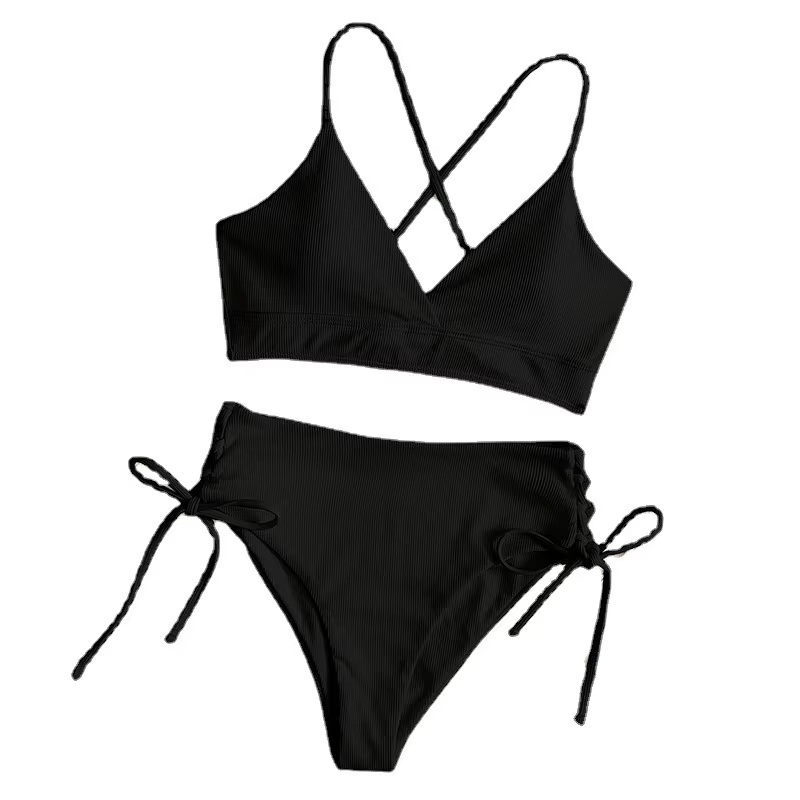 Ensemble Bikini taille haute pour femmes
